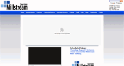 Desktop Screenshot of millstreamcc.org